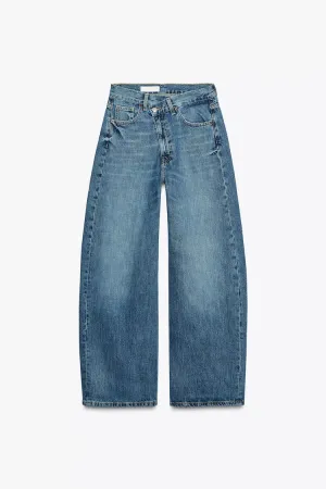 002 ZR crossover baggy Highwaist Jeans