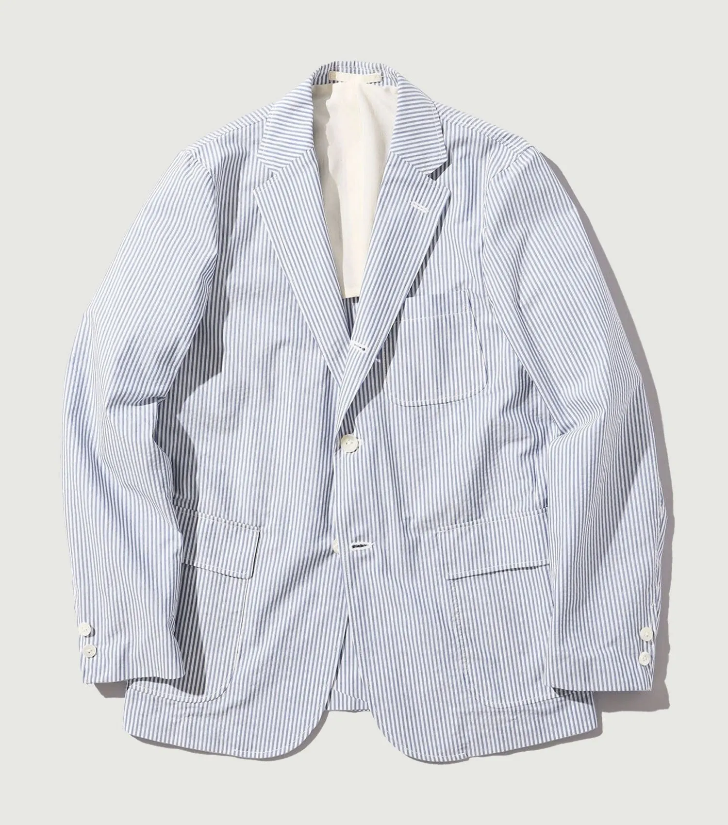 3B Jacket Seersucker Blue