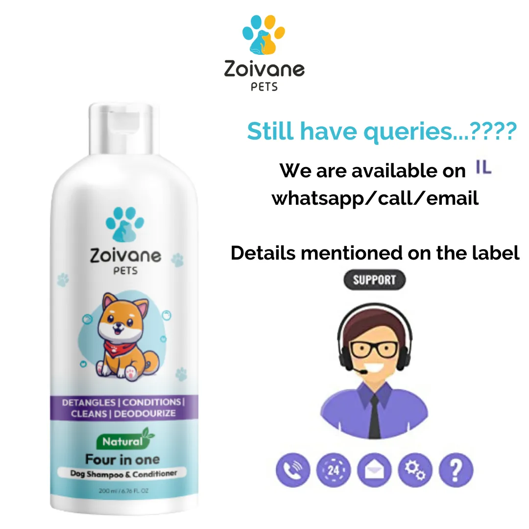 4 In 1 Dog Shampoo With Conditioner