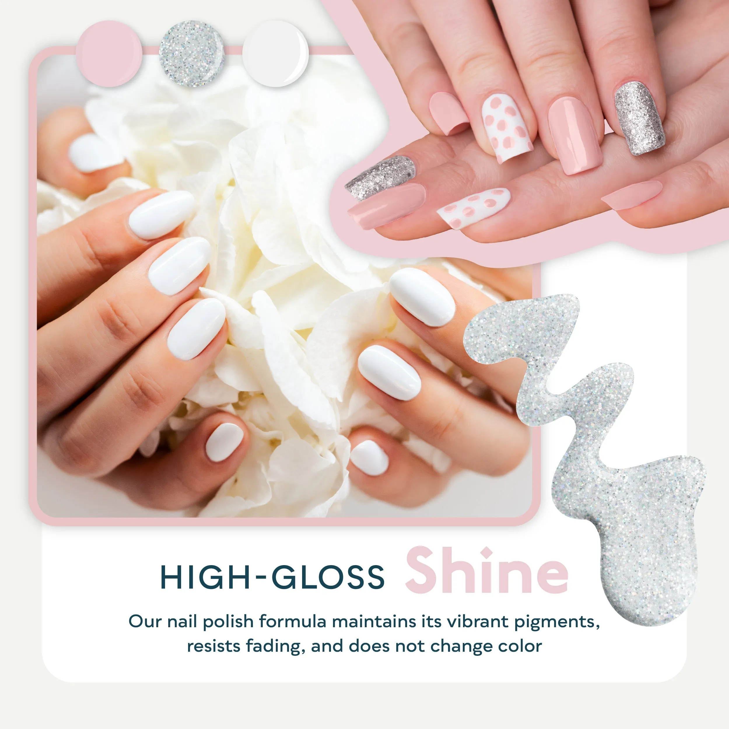 6 Colors Hema-Free Gel Nail Polish Set