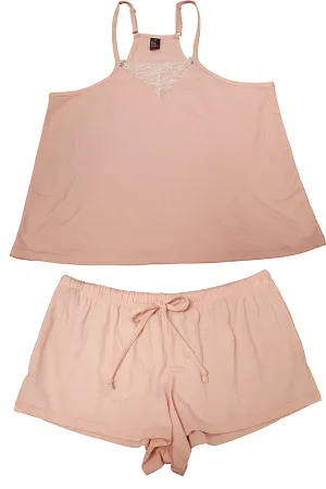 9018 6 Pieces Soft Polyester Blend, Comfortable Spandex Stretch 2-Piece Pajamas Set
