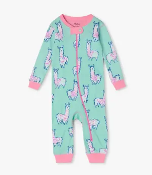 Adorable Alpacas Organic Cotton Overall