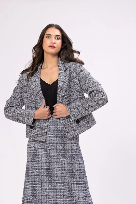 Adrey  Blazer - Midnight Tweed