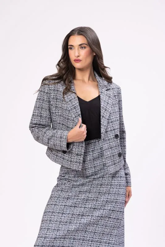 Adrey  Blazer - Midnight Tweed