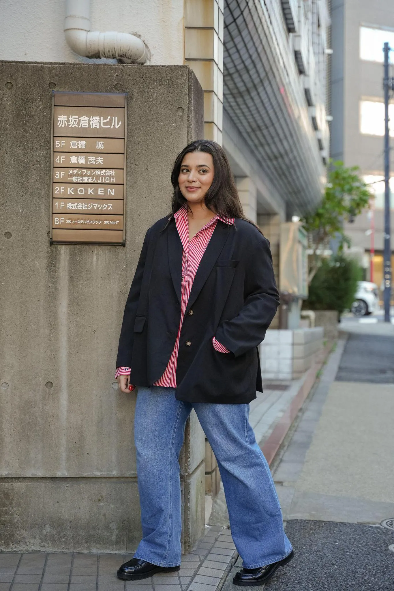 AKFORPM LOML BLAZER IN NOIR