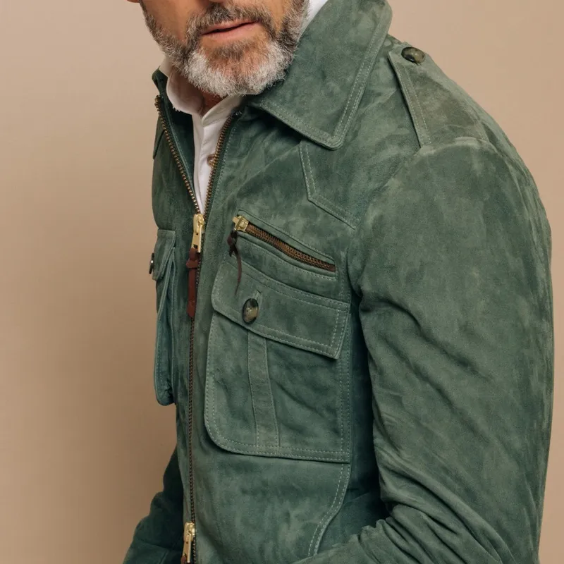 Alonzo – Timeless Men's Suede Jacket