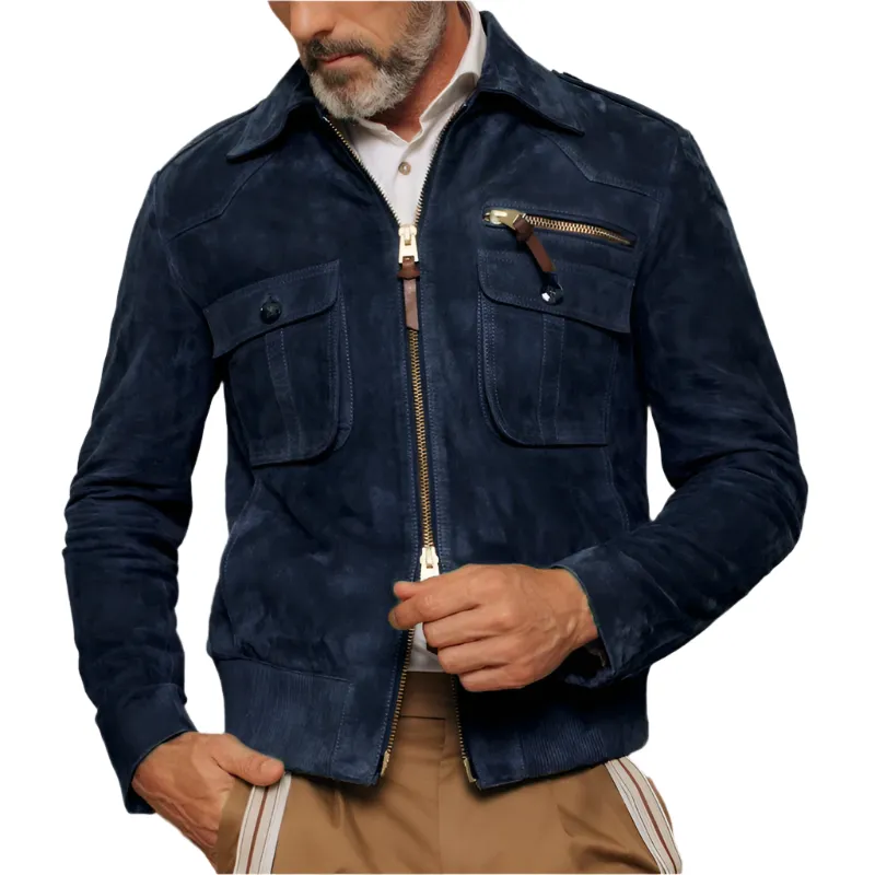 Alonzo – Timeless Men's Suede Jacket