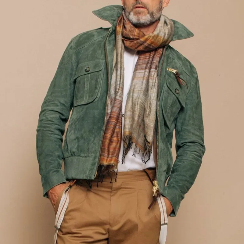 Alonzo – Timeless Men's Suede Jacket