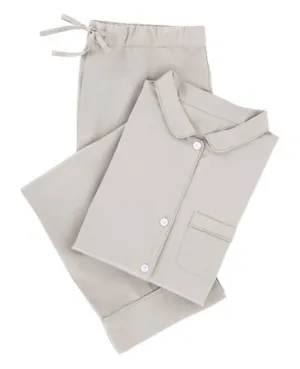 Annie Selke Silken Pajamas - Sand