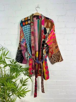 Assorted Short Quilted Kimono