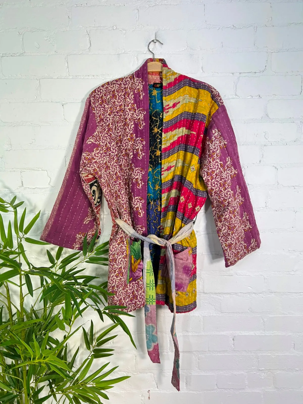 Assorted Short Quilted Kimono