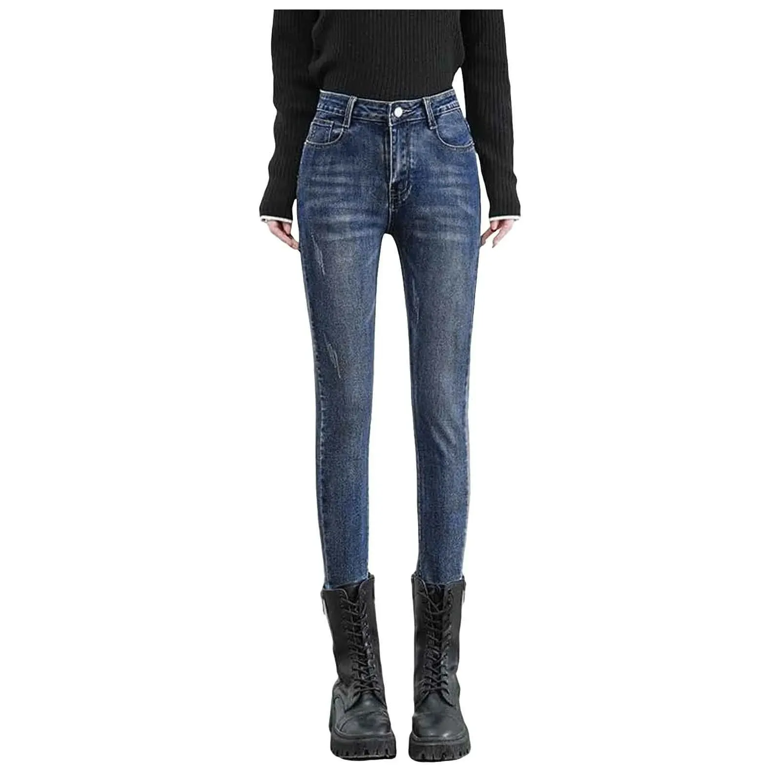 Autumn High Waist Skinny Jeans