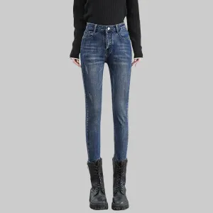 Autumn High Waist Skinny Jeans