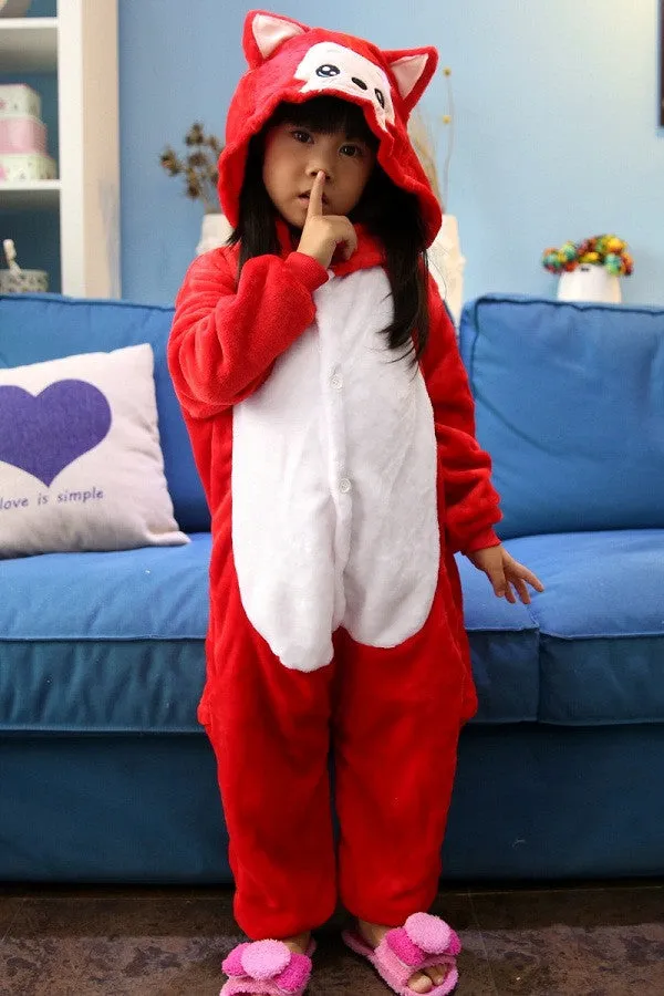 Baby Boys Girls Pajamas Autumn Winter Children Flannel Animal funny animal Stitch panda Pajamas Kid Onesie Sleepwear