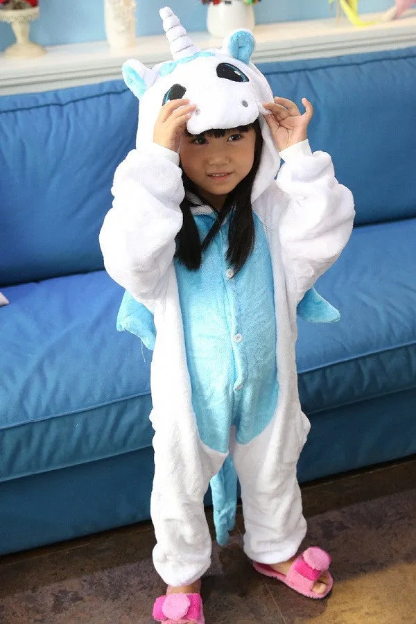 Baby Boys Girls Pajamas Autumn Winter Children Flannel Animal funny animal Stitch panda Pajamas Kid Onesie Sleepwear