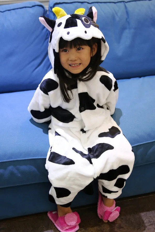 Baby Boys Girls Pajamas Autumn Winter Children Flannel Animal funny animal Stitch panda Pajamas Kid Onesie Sleepwear