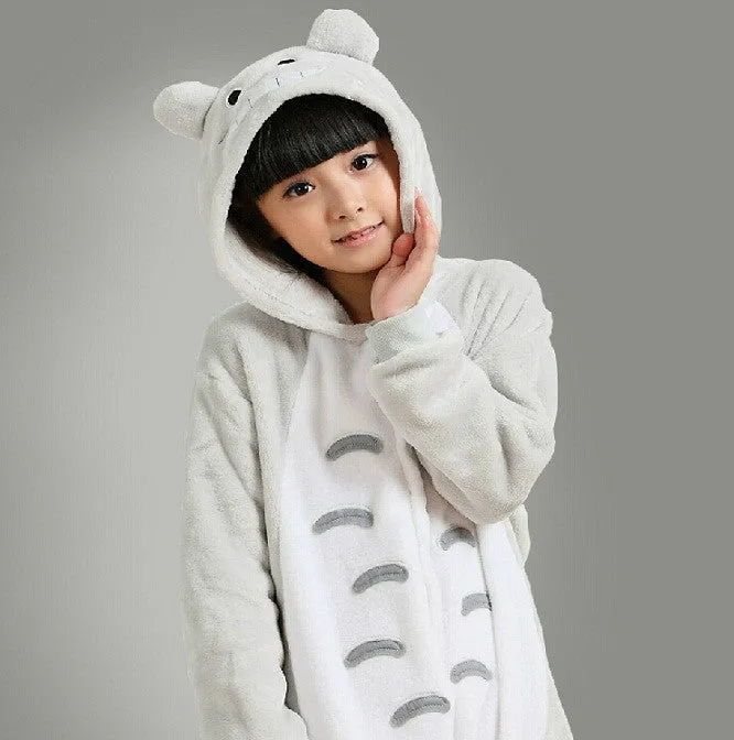 Baby Boys Girls Pajamas Autumn Winter Children Flannel Animal funny animal Stitch panda Pajamas Kid Onesie Sleepwear