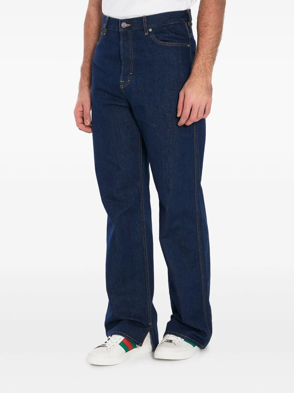 Baggy fit denim jeans