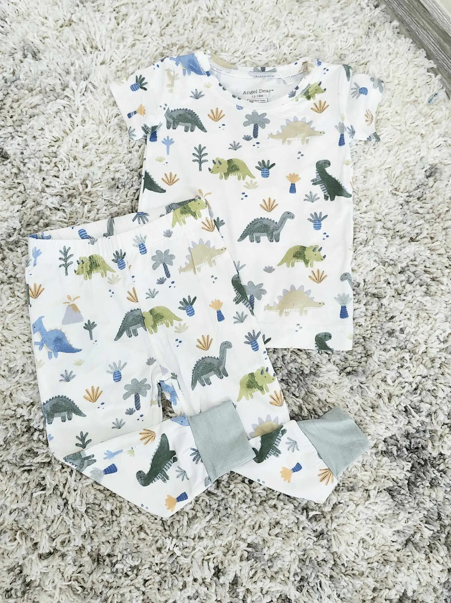 Bamboo Loungewear Set - Soft Dinos