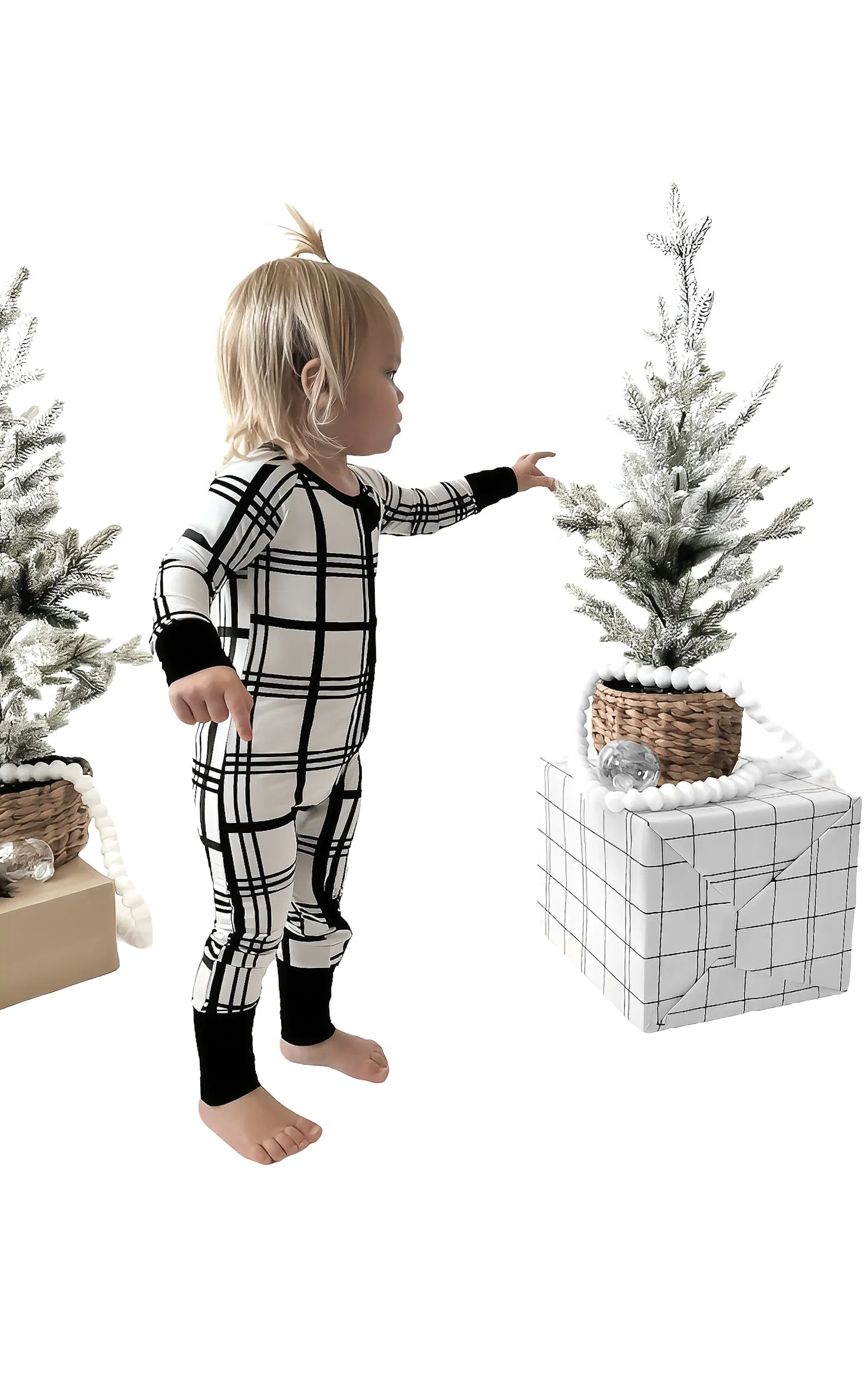 BAMBOO PAJAMA CRUISER - MERRY PLAID