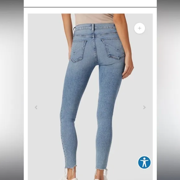 Barbara high waist ankle jeans by Hudson