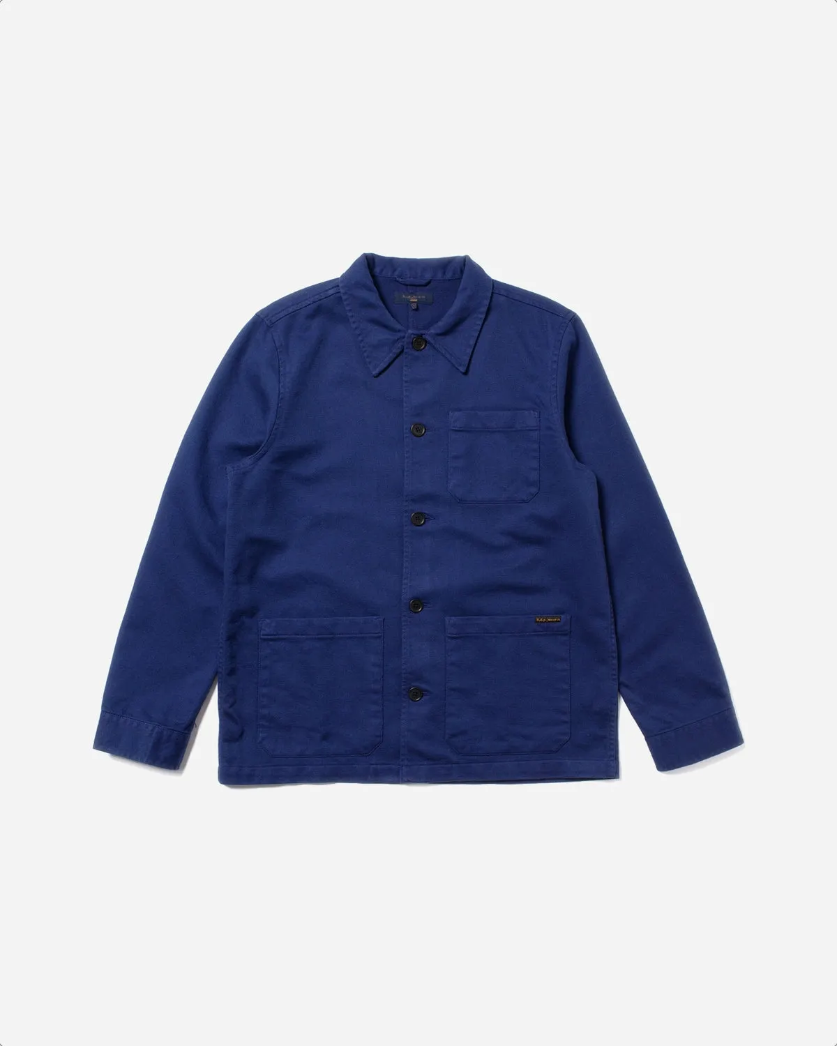 Barney Worker Jacket - Mid Blue