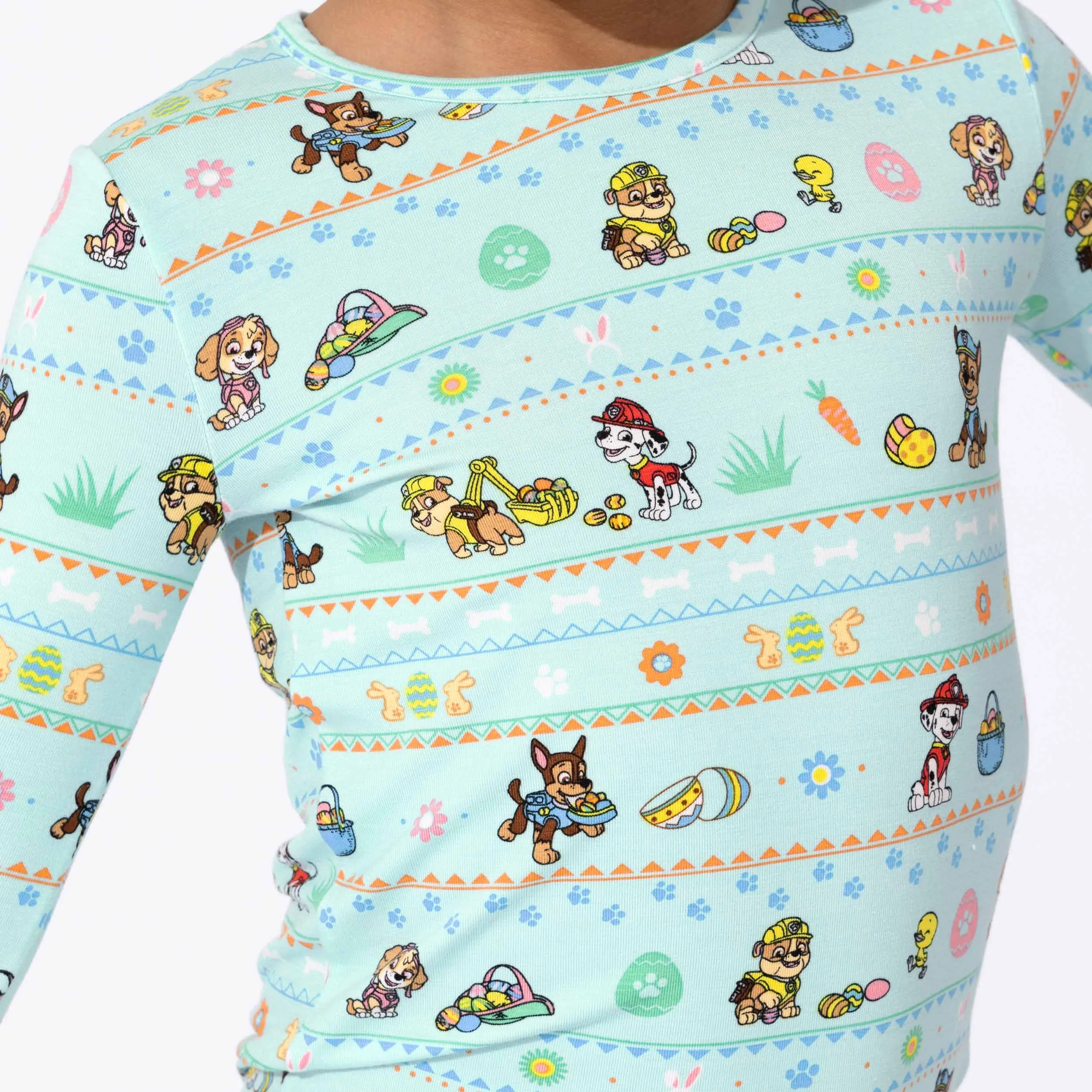 Bellabu Bear x Paw Patrol Easter Bamboo Kids Pajamas