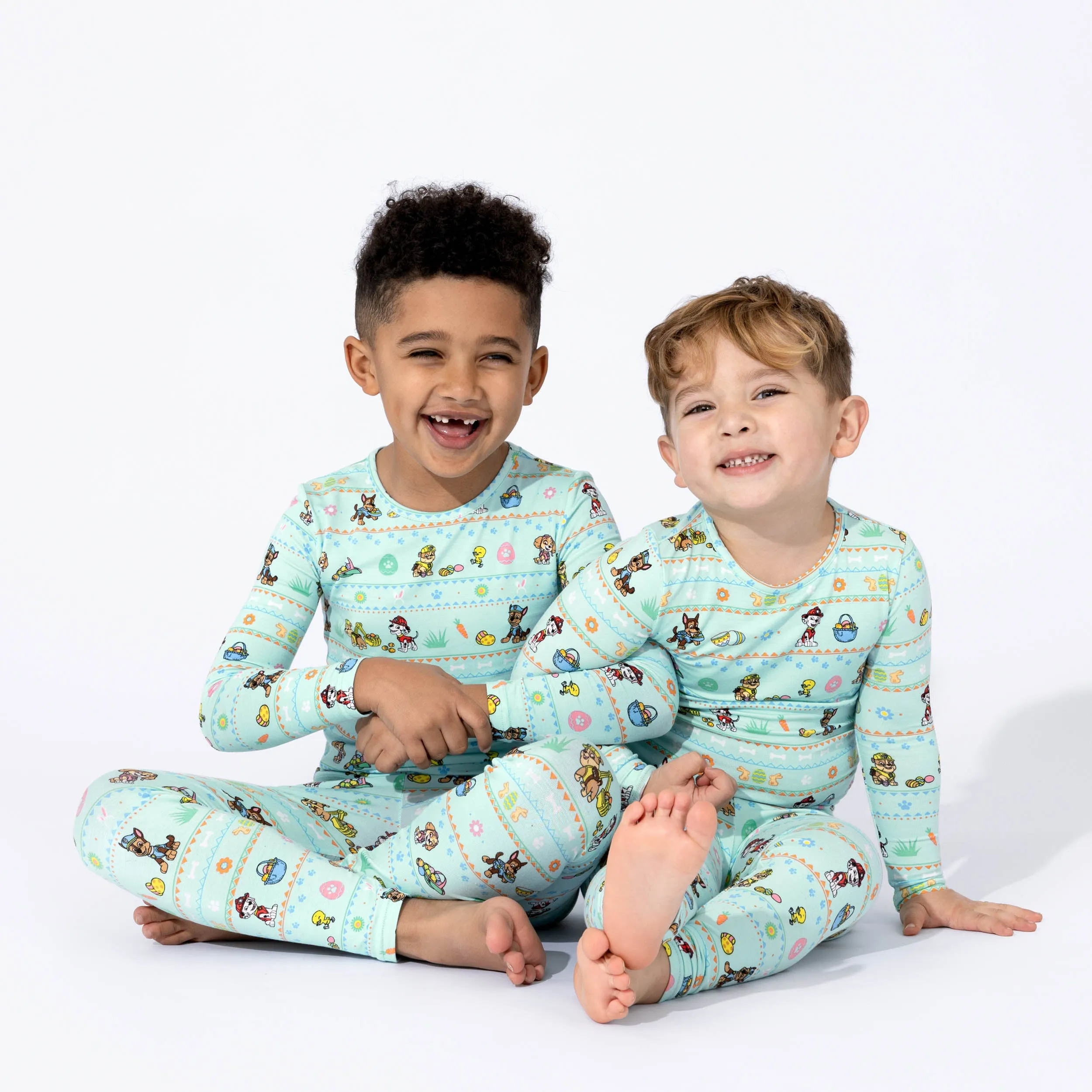 Bellabu Bear x Paw Patrol Easter Bamboo Kids Pajamas