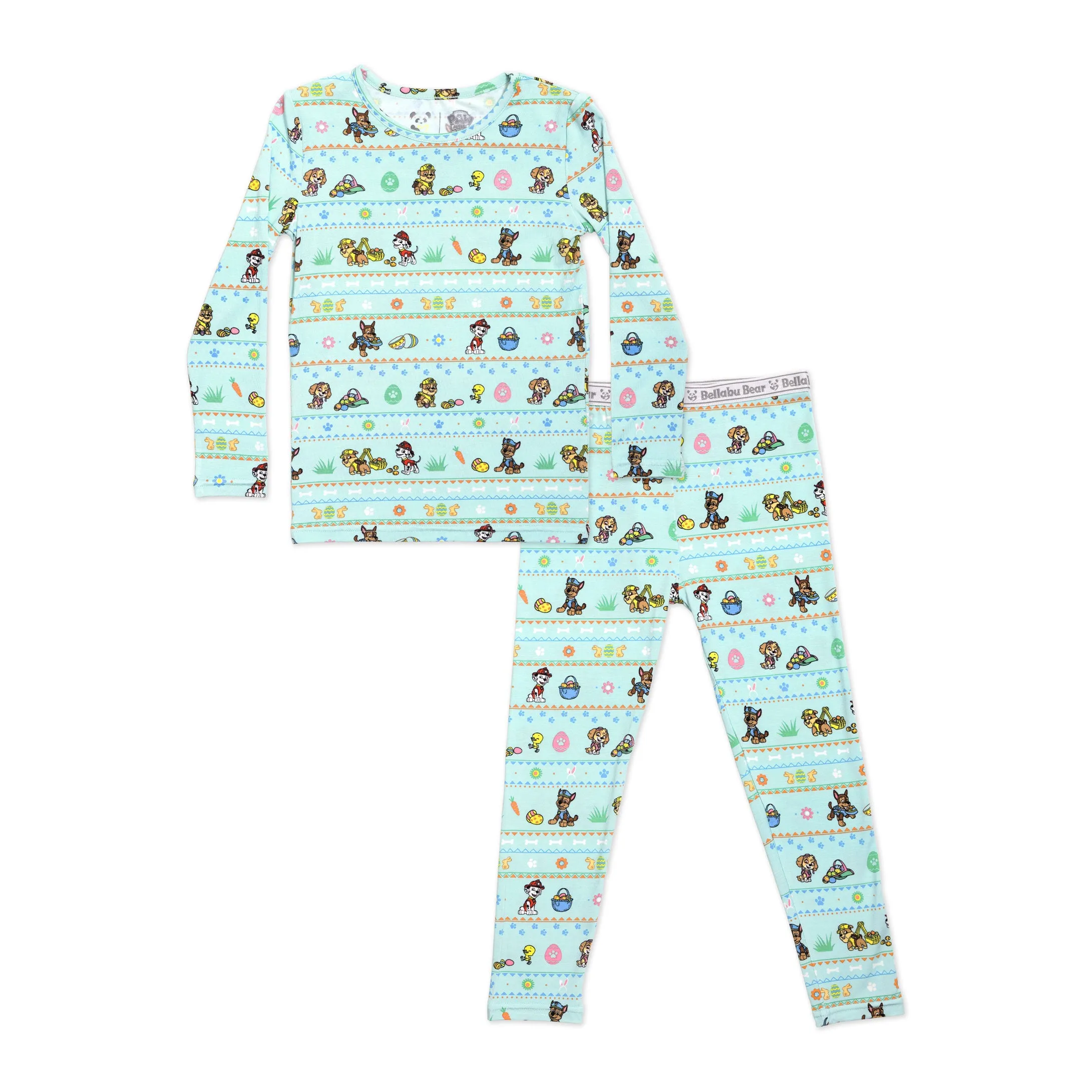 Bellabu Bear x Paw Patrol Easter Bamboo Kids Pajamas