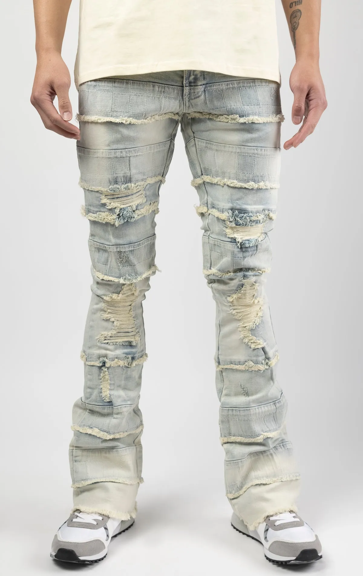 Bianchi Stacked Jeans