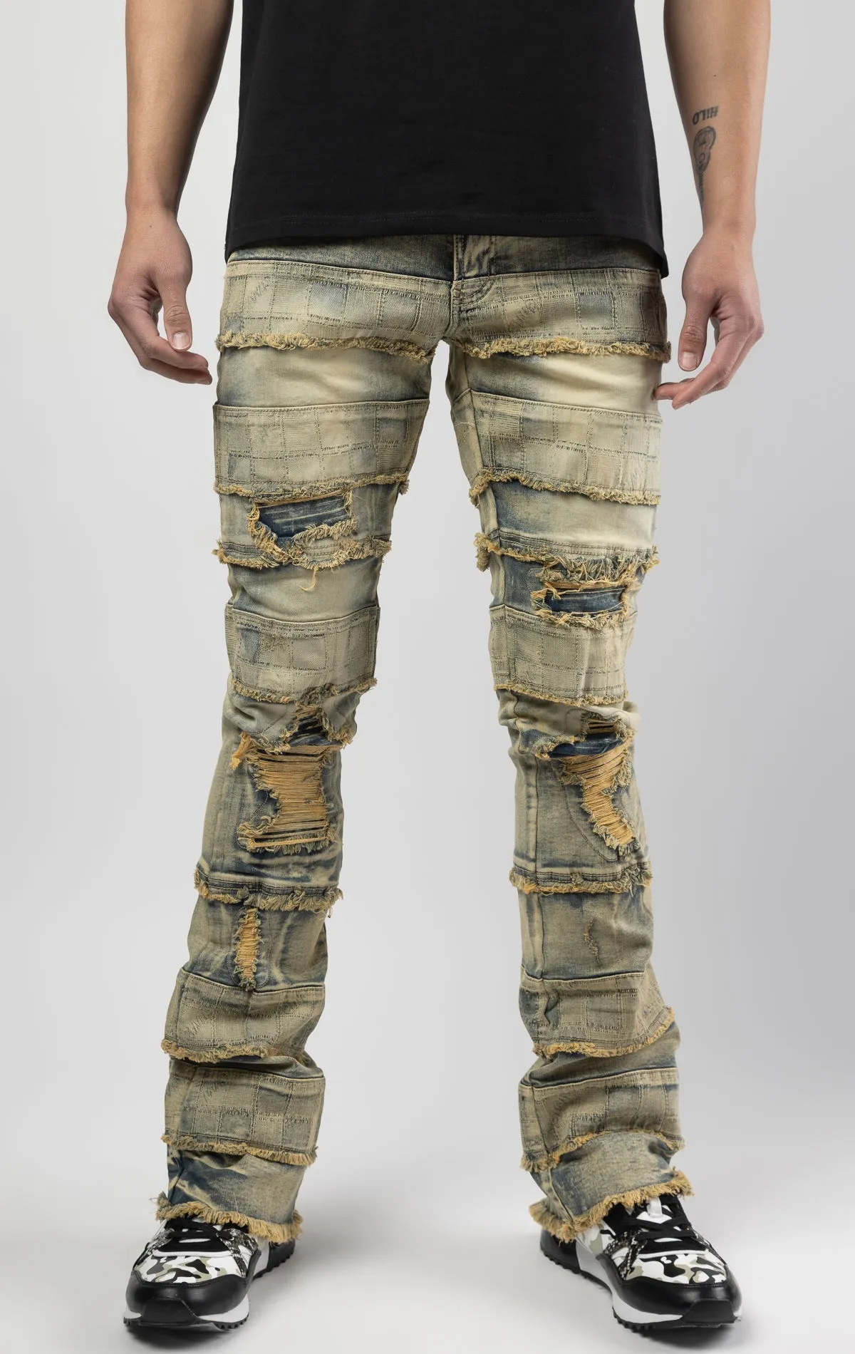 Bianchi Stacked Jeans