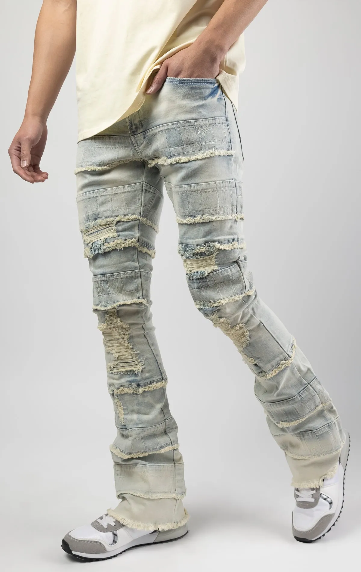 Bianchi Stacked Jeans