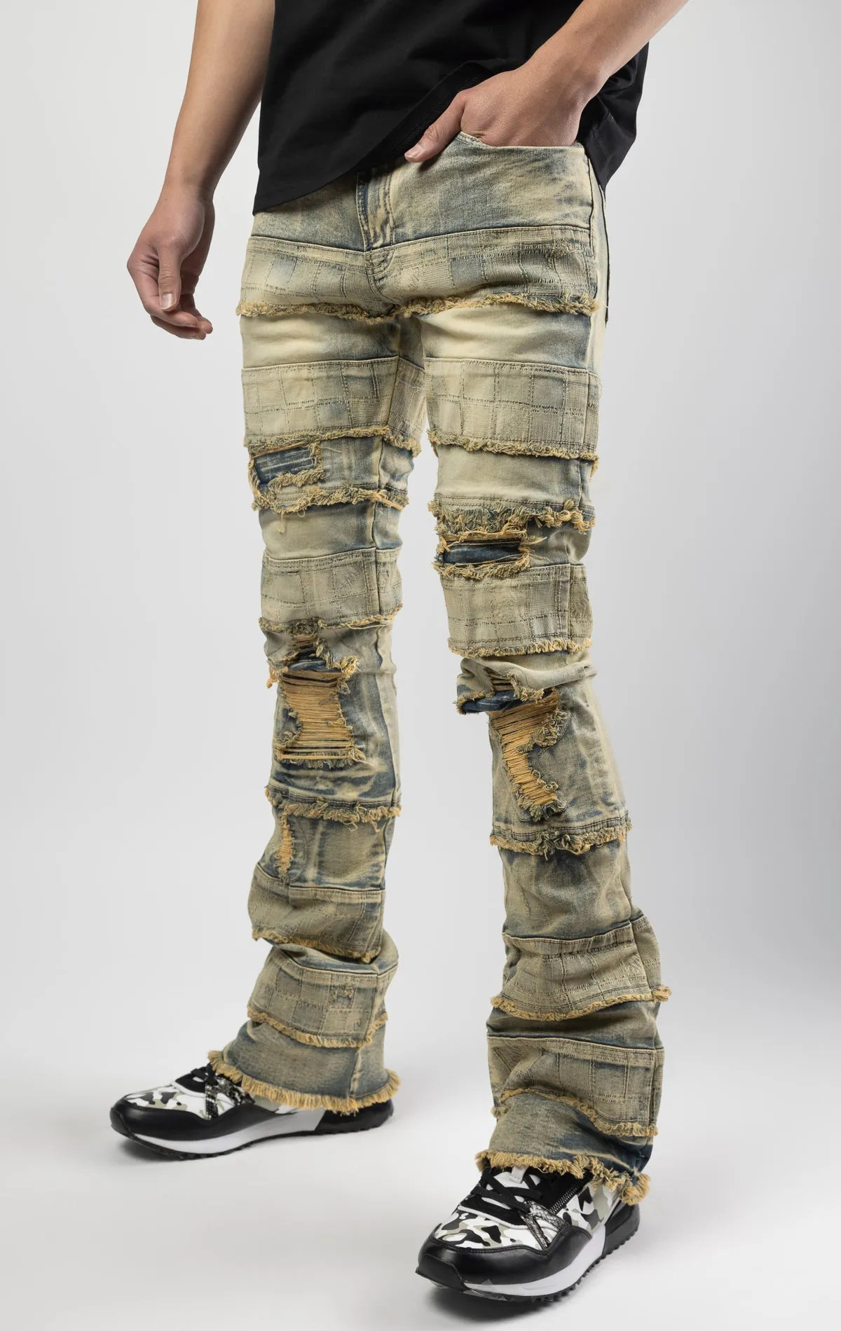 Bianchi Stacked Jeans