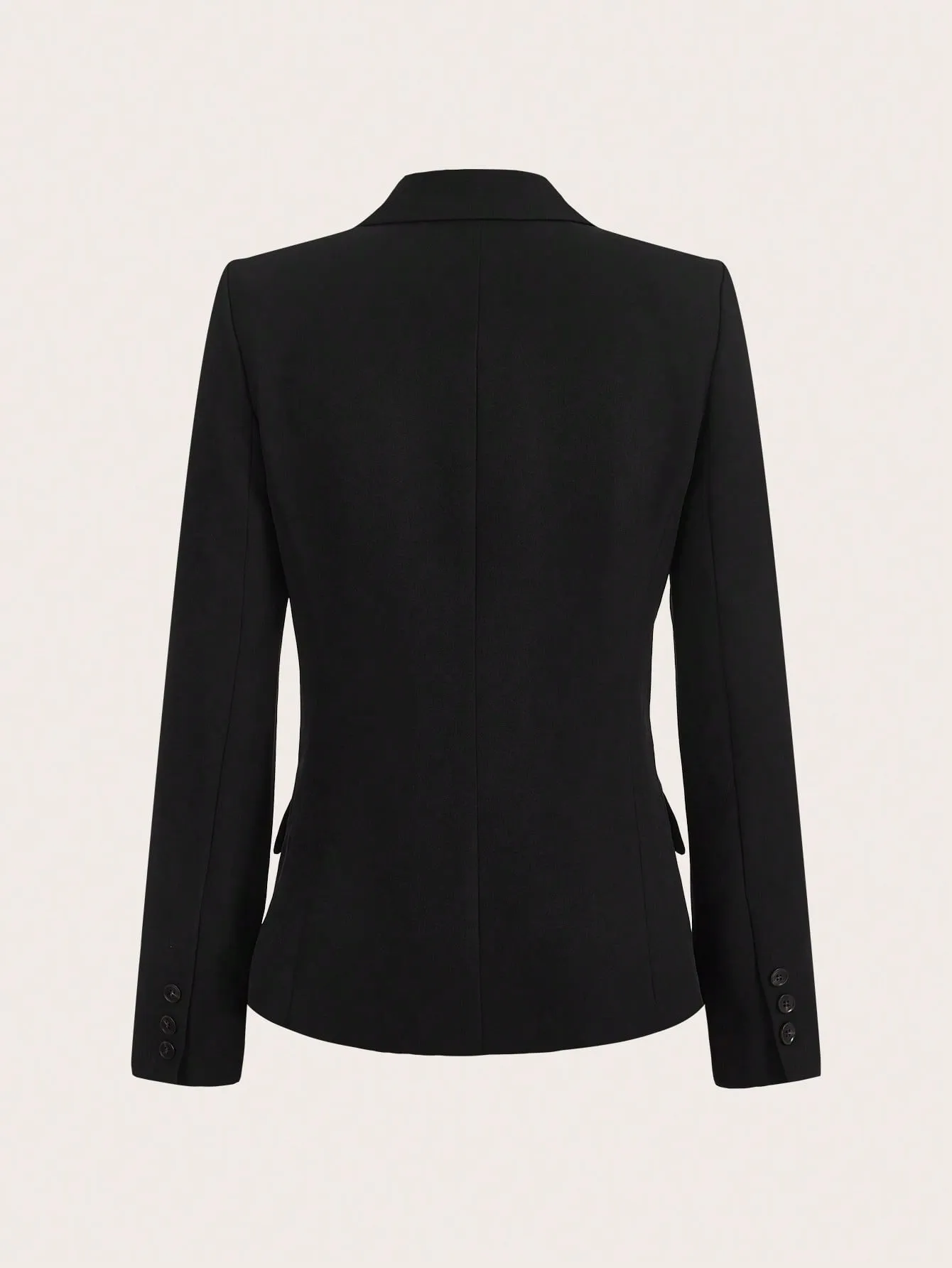 Blazer Negro Chic para Mujer - Cherry Vibes