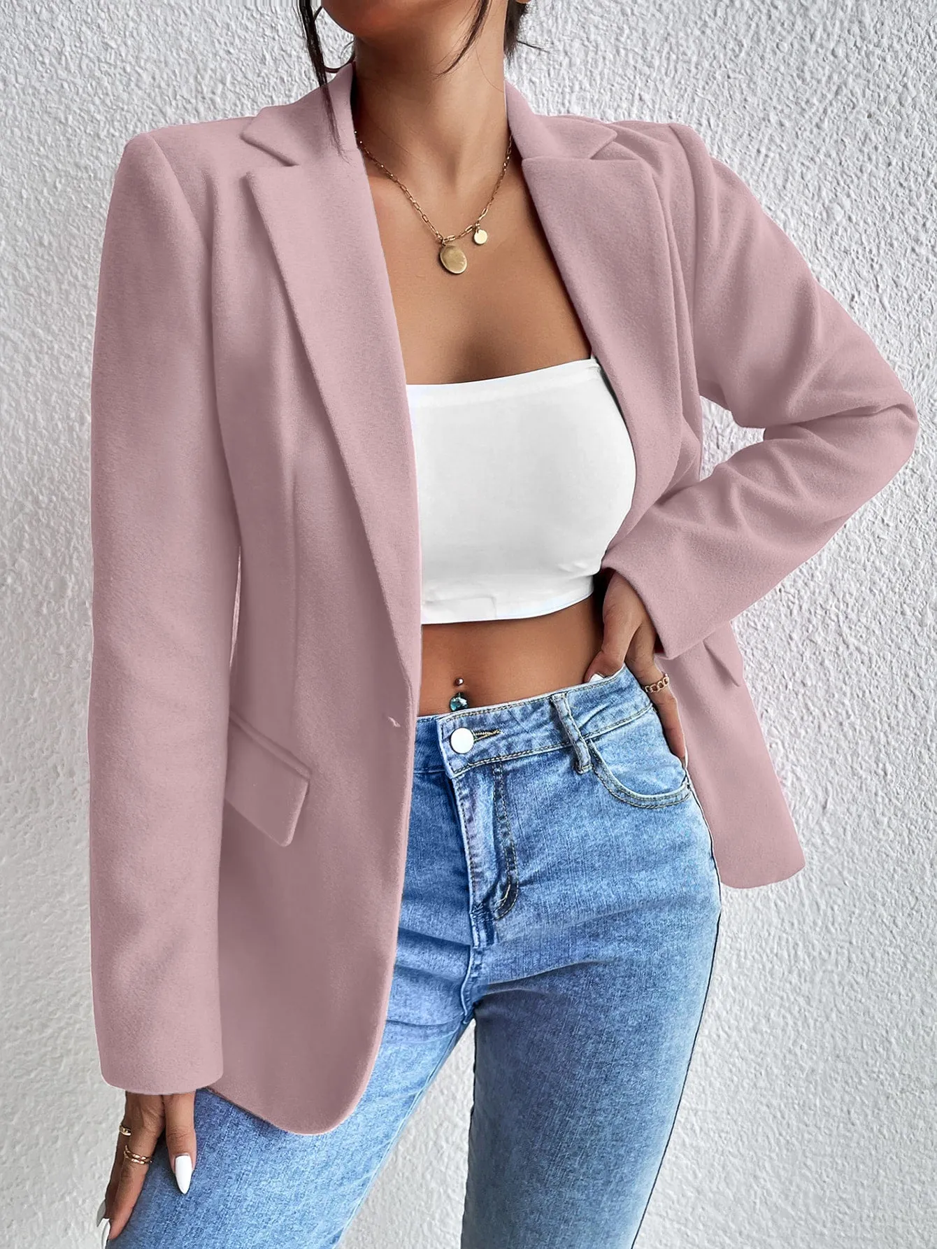 Blazer Raffinéa de Cherry Vibes para Mujeres en