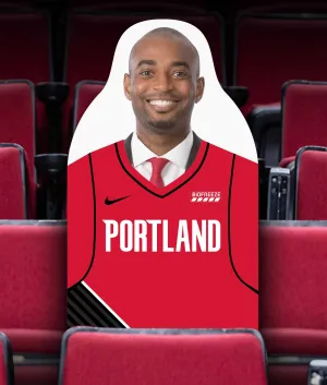 Blazers Fan Cutouts Team Orders