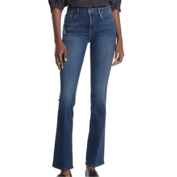 BOGO! Frame Le Mini Boot Jeans in Blondie Wash Blue Size 25