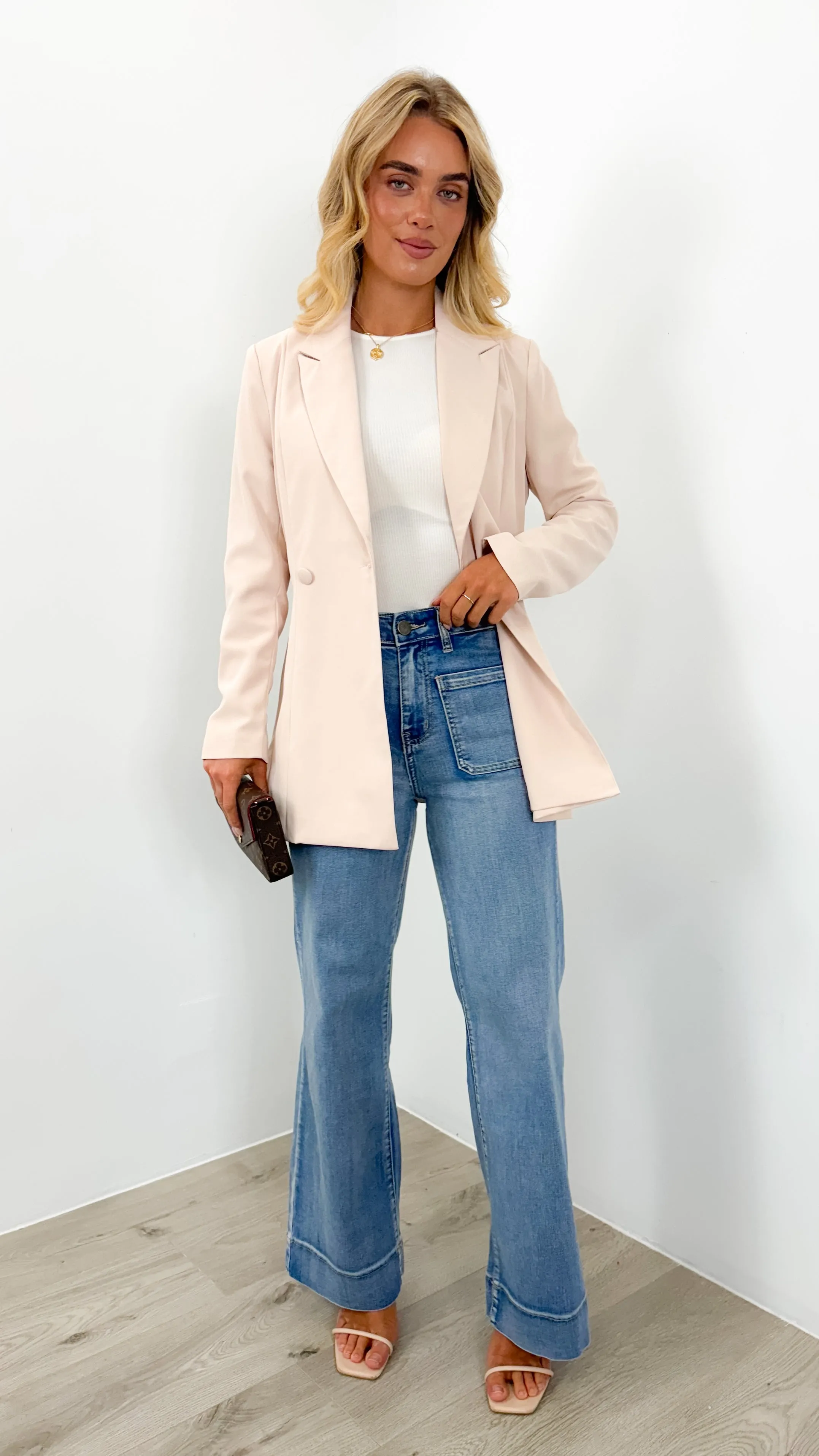 BRIGHTON BLAZER - SAND