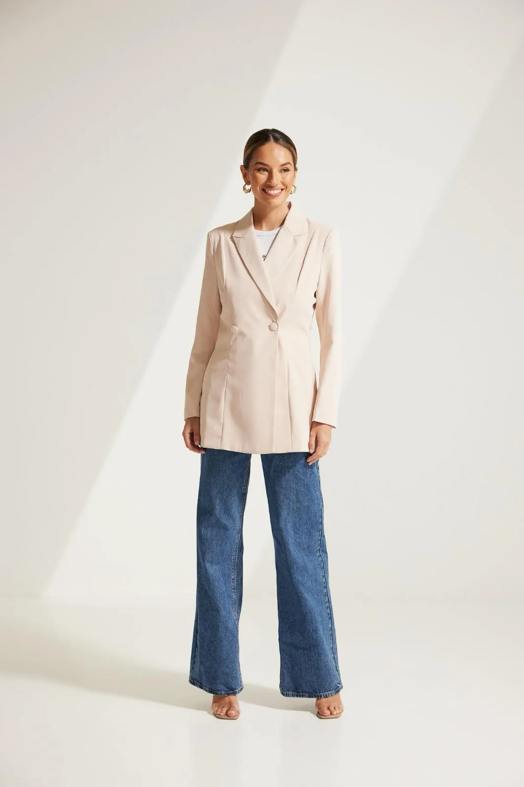 BRIGHTON BLAZER - SAND