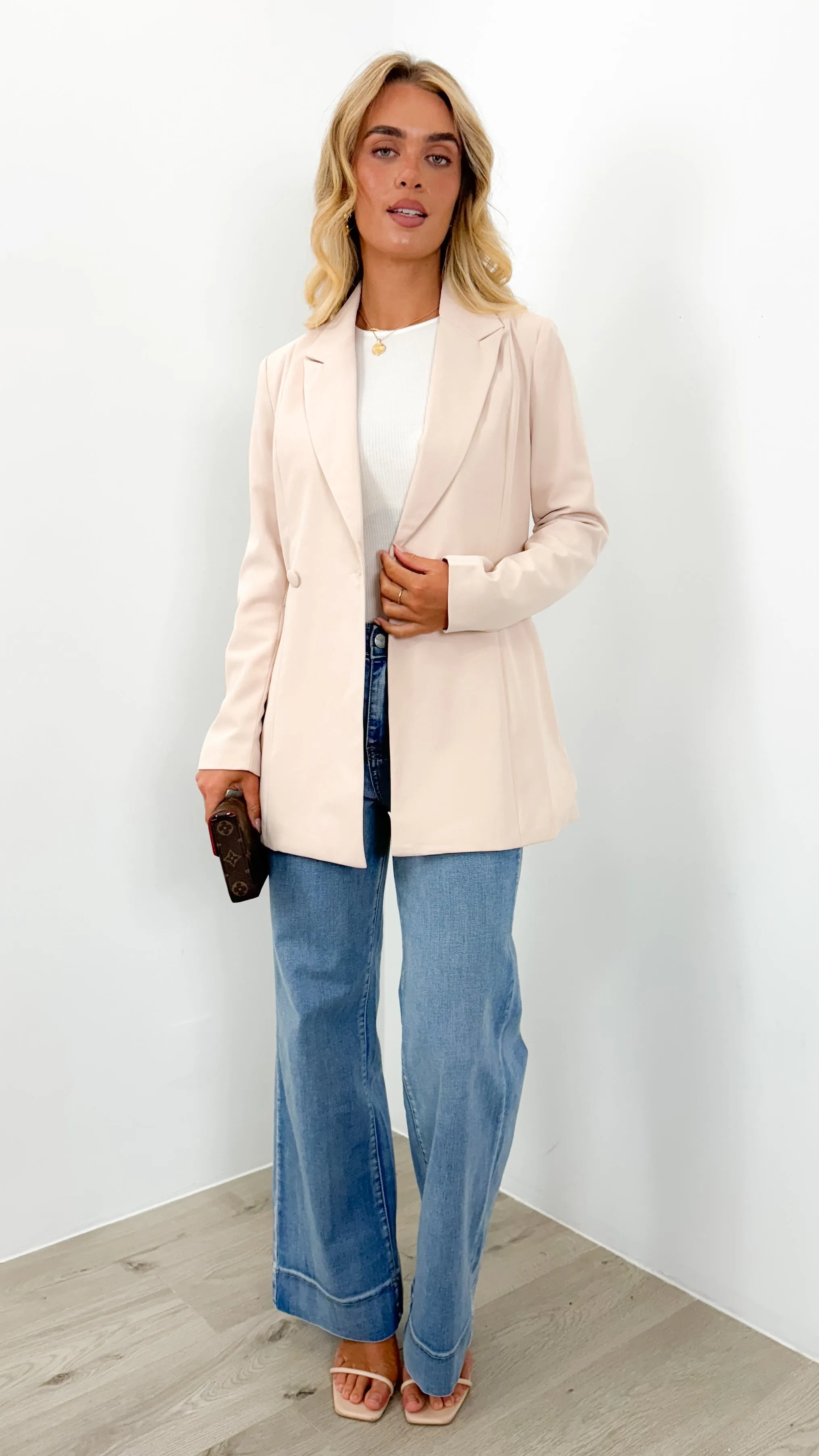 BRIGHTON BLAZER - SAND