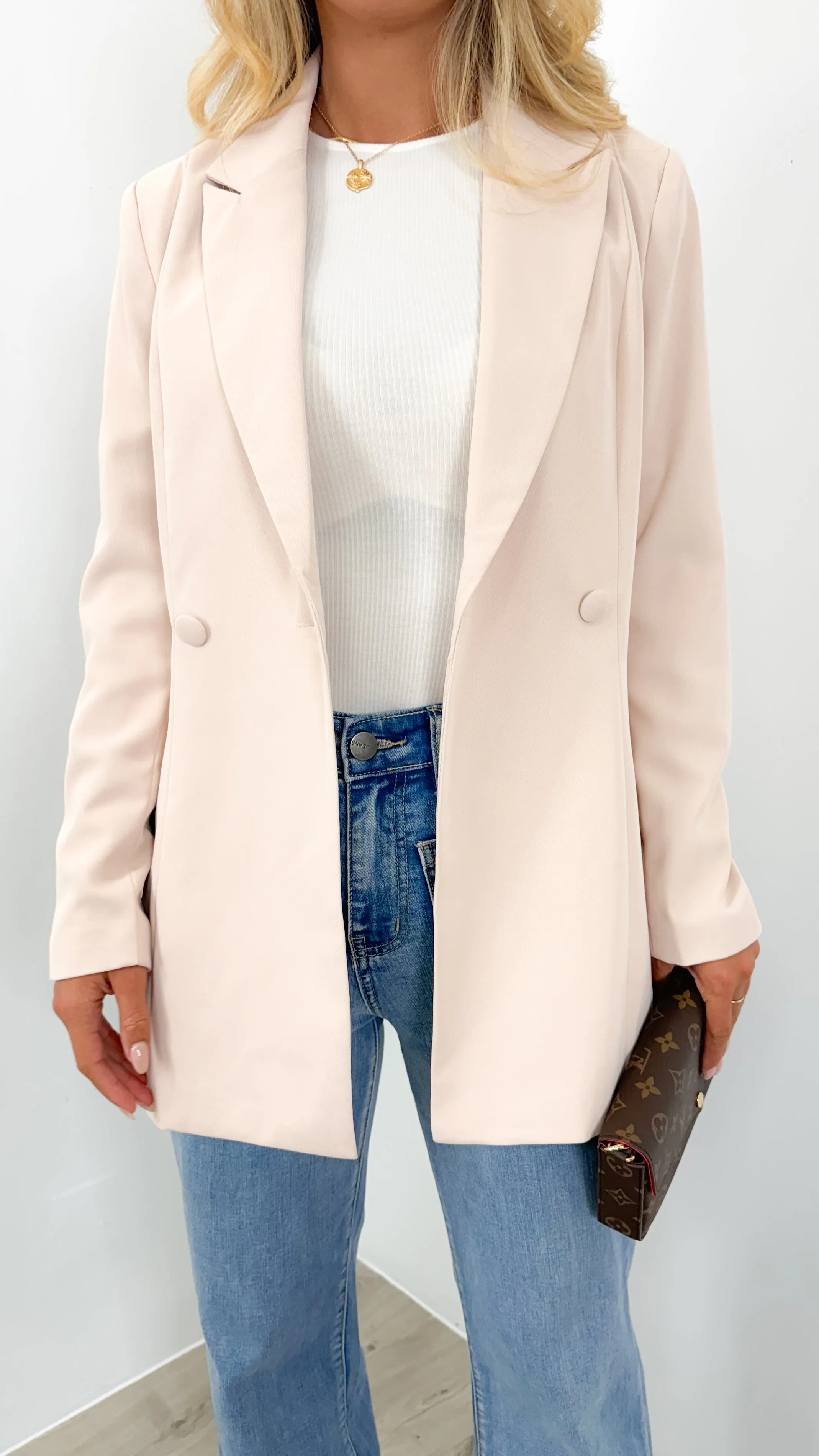 BRIGHTON BLAZER - SAND