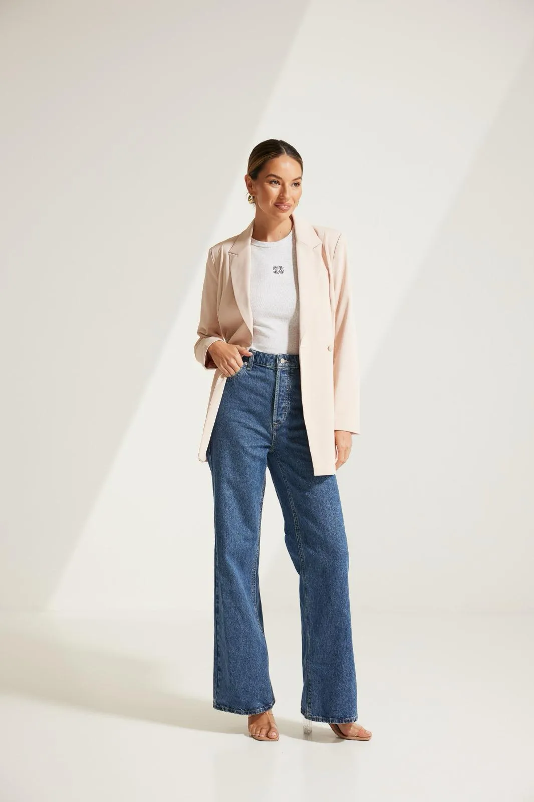 BRIGHTON BLAZER - SAND