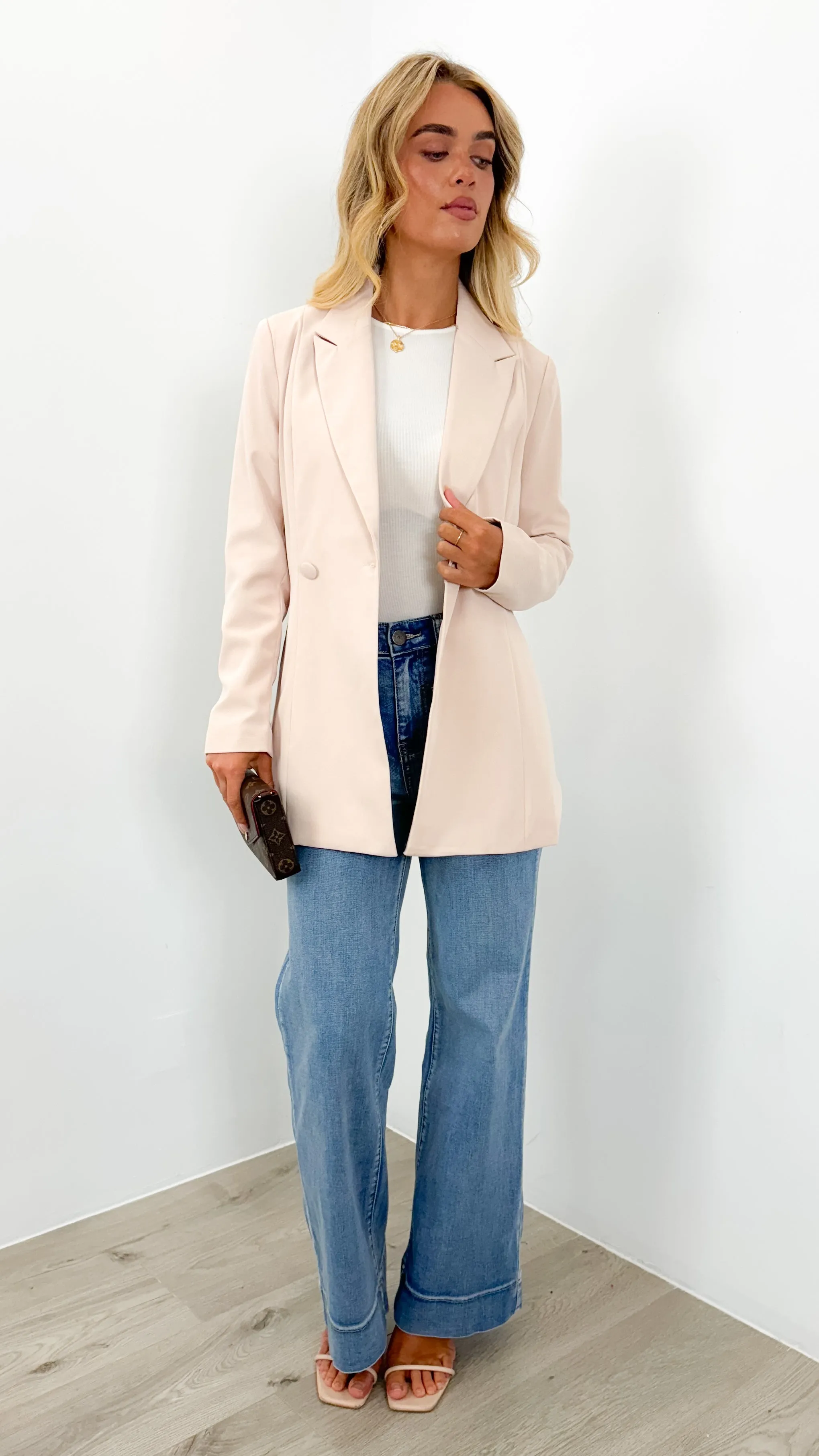 BRIGHTON BLAZER - SAND
