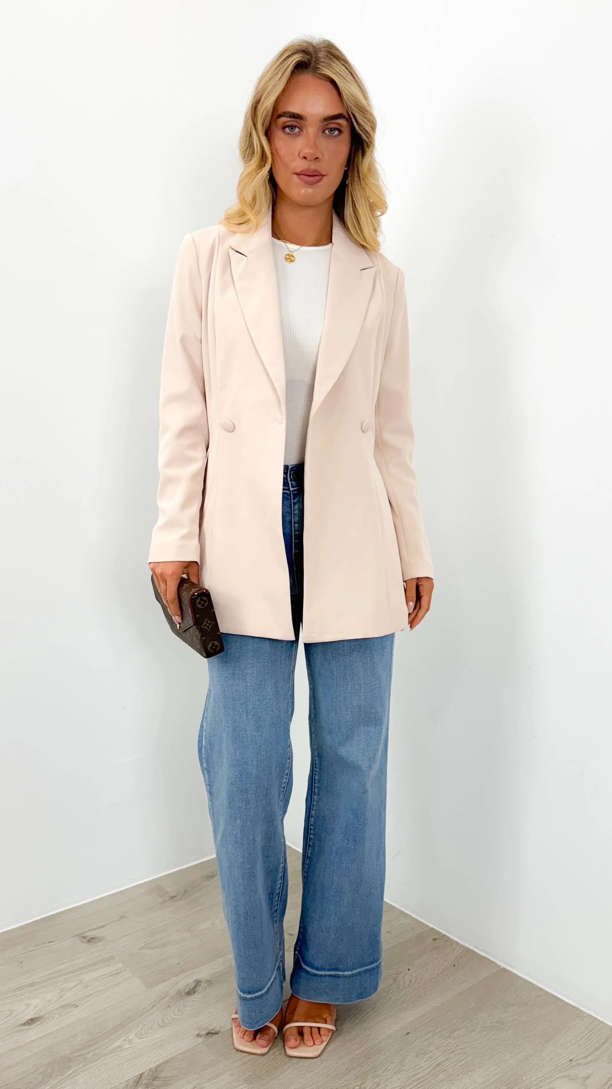 BRIGHTON BLAZER - SAND