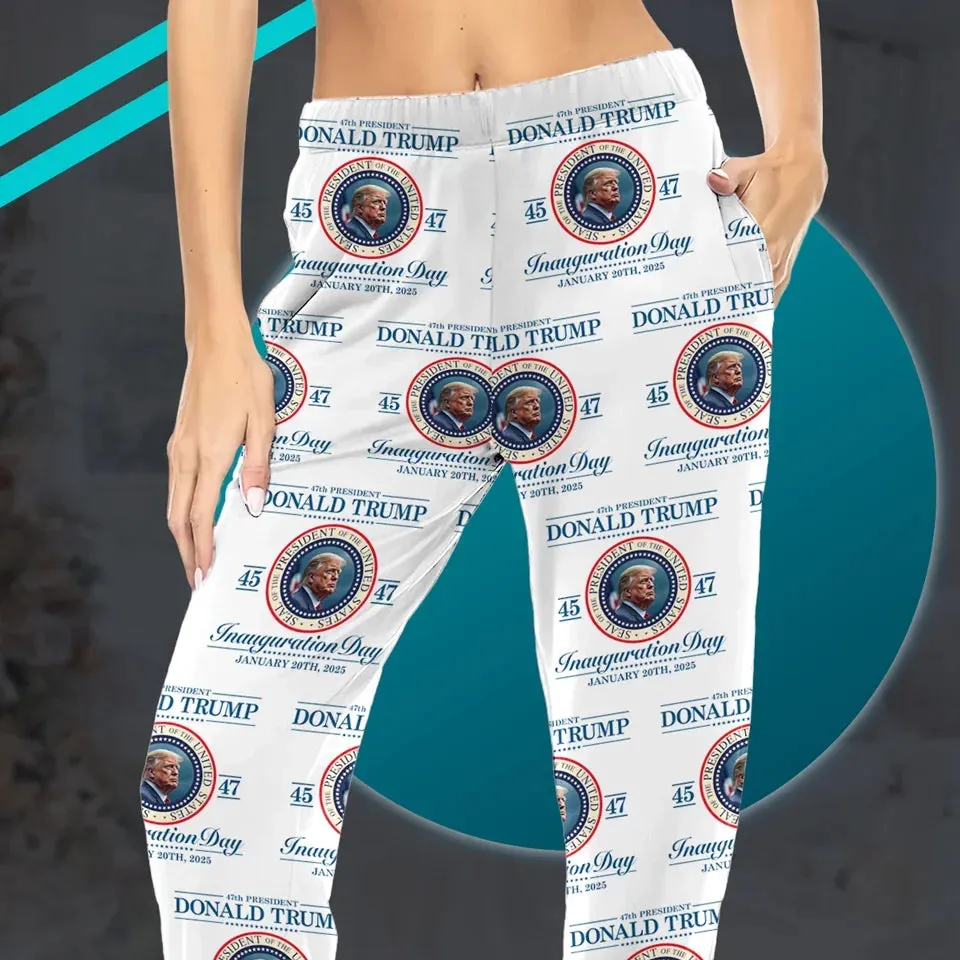 Bring Warmth And Hope Into Your Home - US Patriotic Pride Pajama Pants - Gift For Conservative Supporters