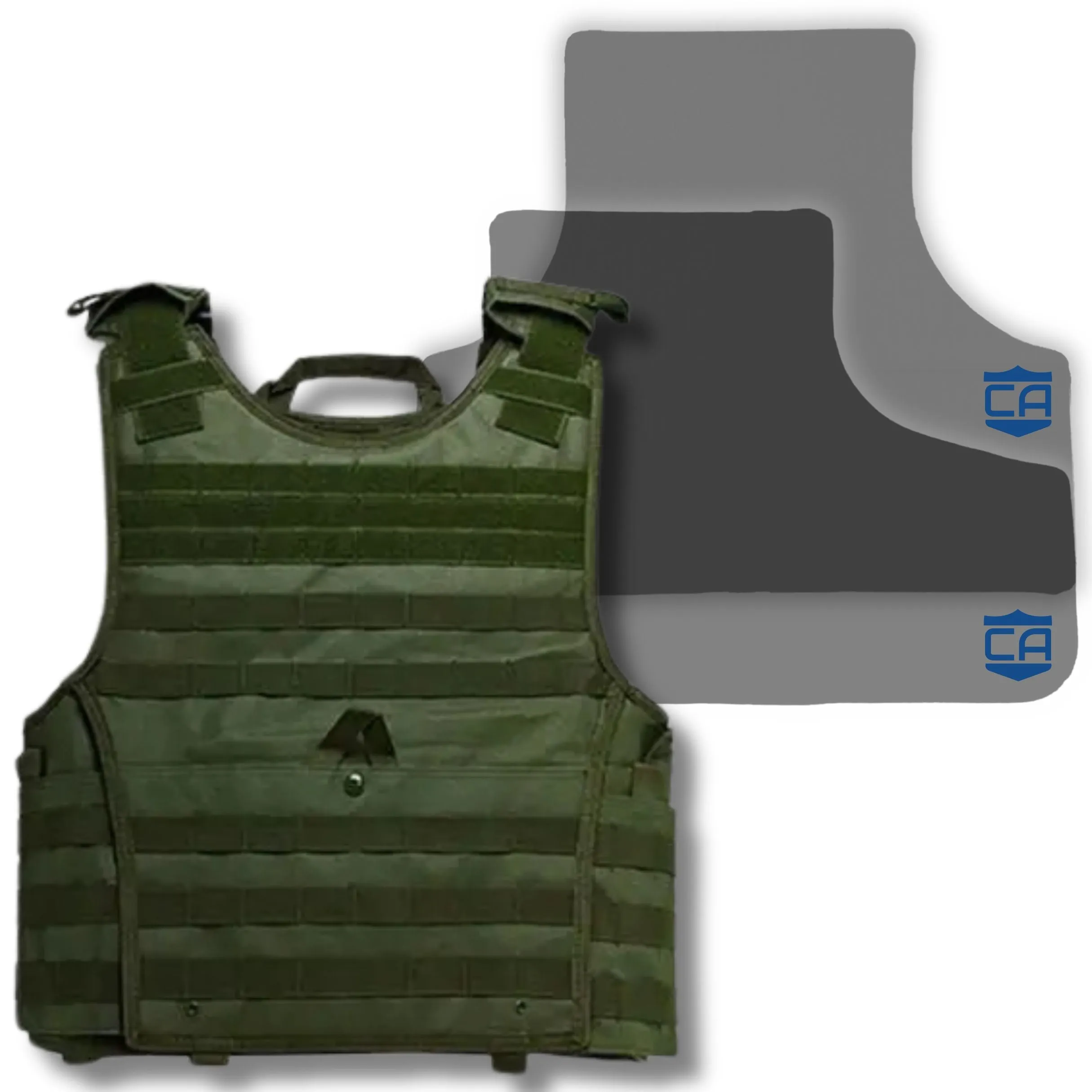 CaliberX IIIA Package with Overt Body Armor Vest