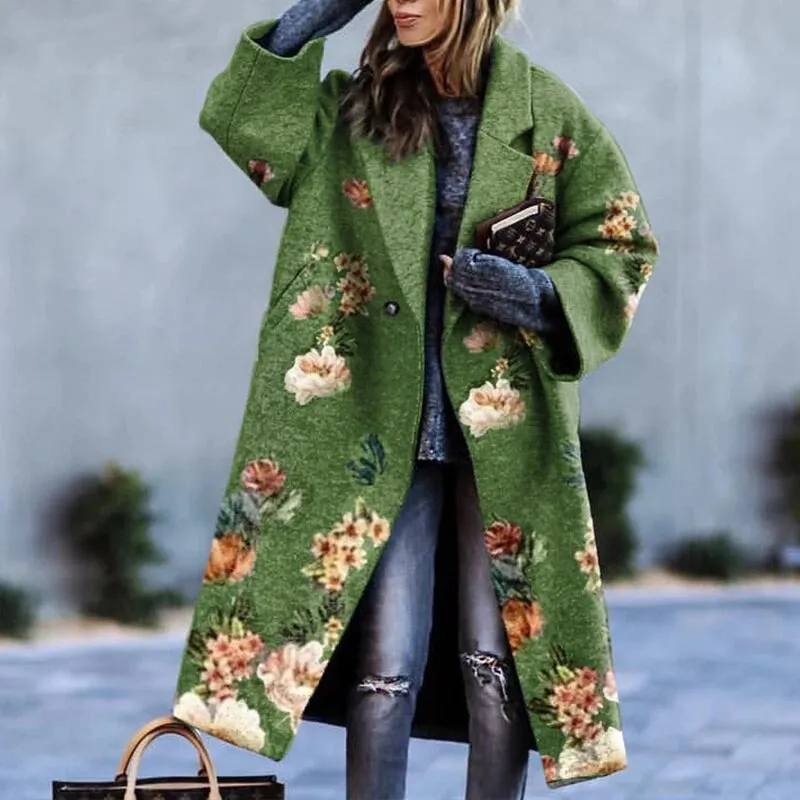 Camille – Stylish Checked Women’s Coat for Any Occasion