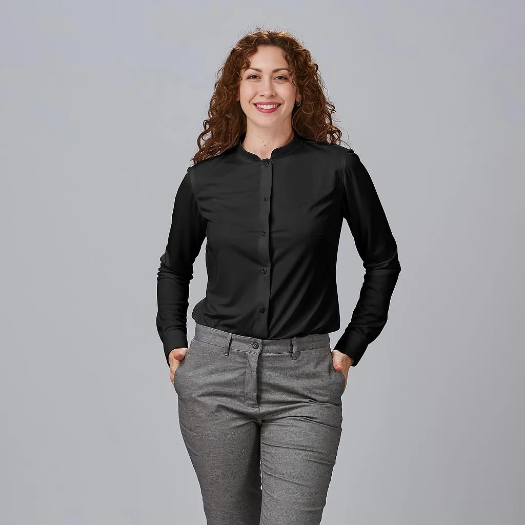 Camisa Senhora Gola Mao Interlock Renata