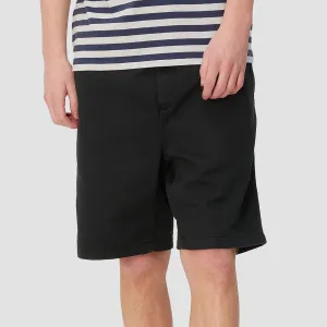 Carhartt WIP Flint Shorts Black Garment Dyed