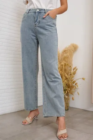 CARMEN High-Waist Wide Leg Jeans